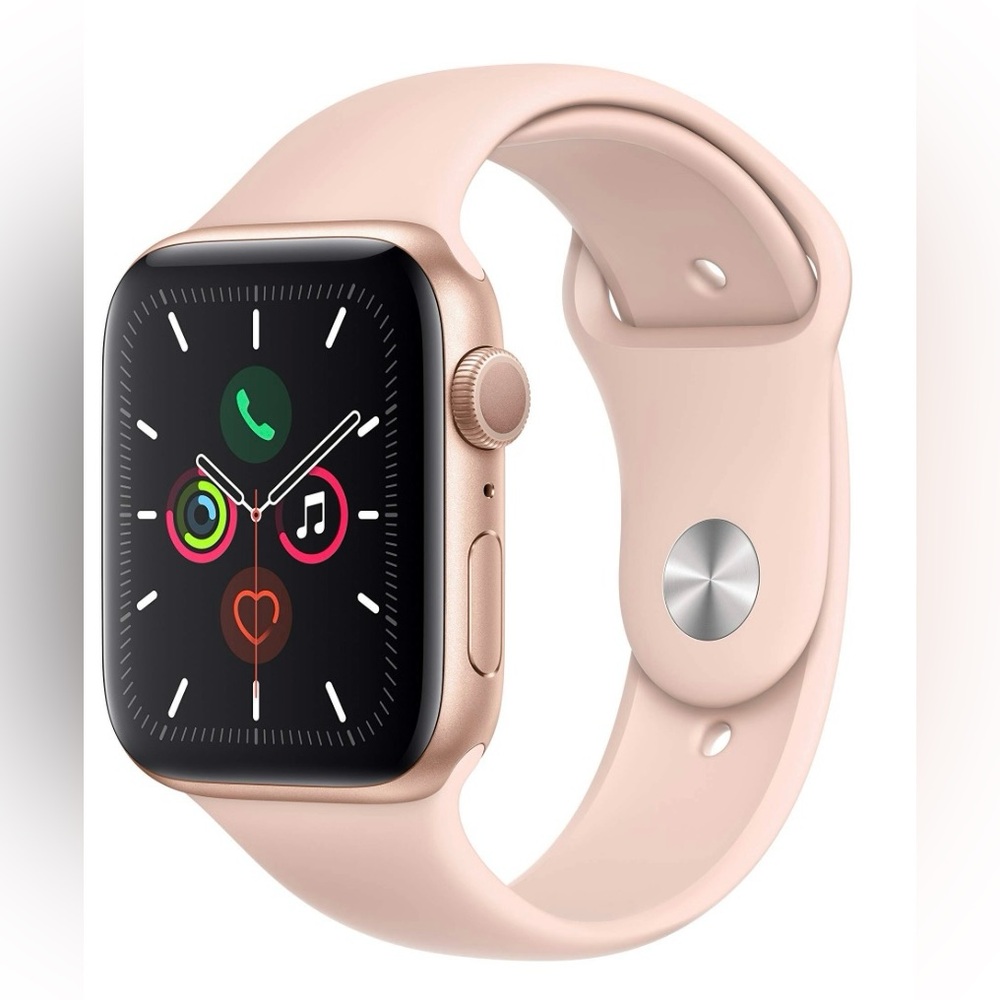 Apple Smartwatch Series 5 Rose Gold + 2 bands pink and New black